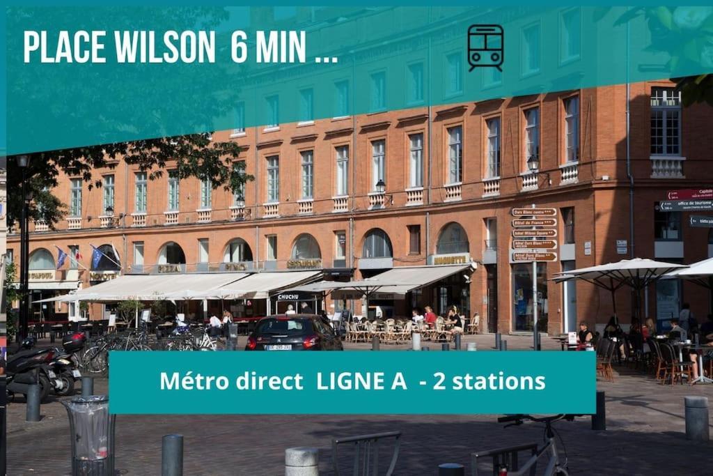 Апартаменти L'Alto - Toulousecozyflat - Centre- Parking - Metro Екстер'єр фото